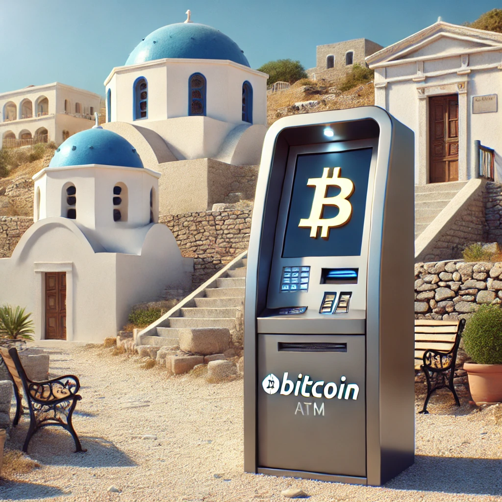 Bitcoin ATM in Greece operated by BCash