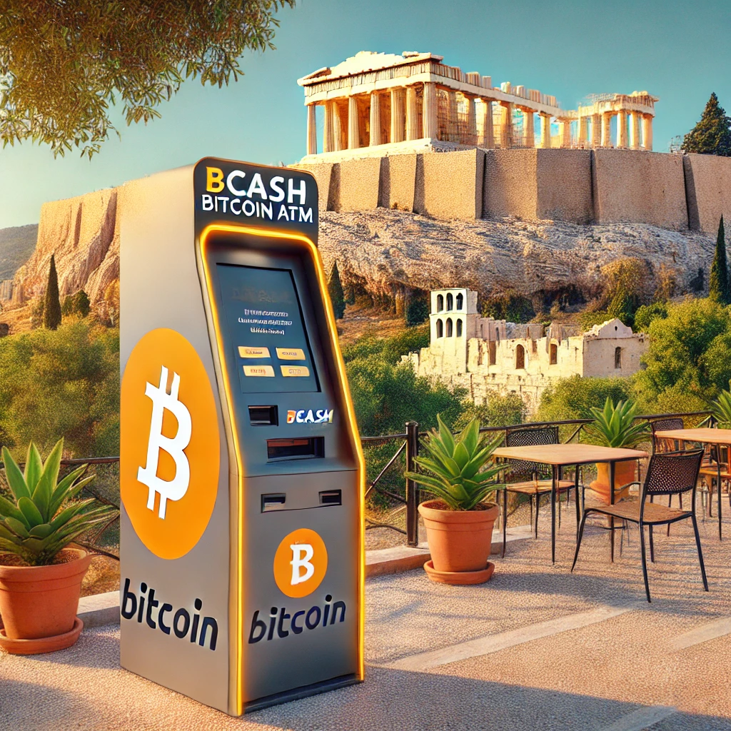 BCash Bitcoin ATM in Athens, Greece