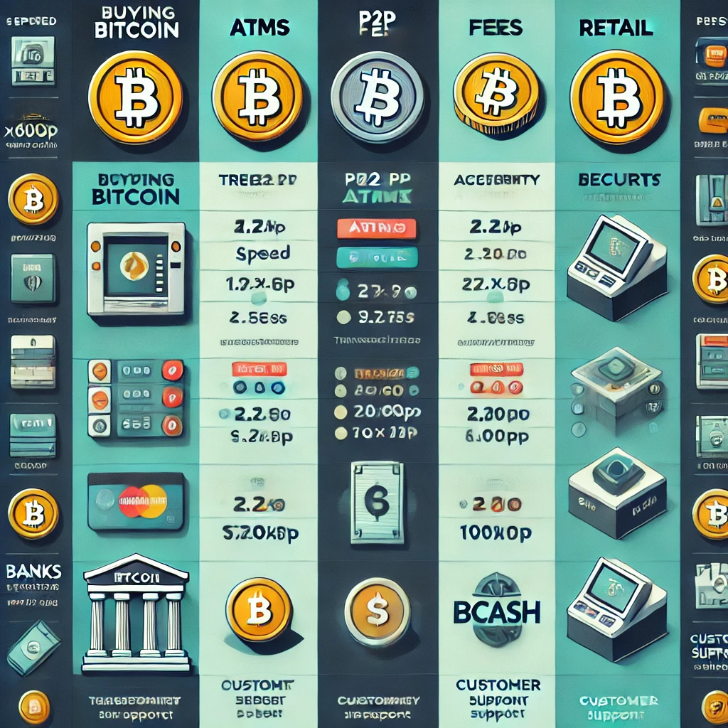 Comparison of Bitcoin buying methods in Greece